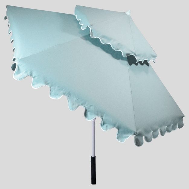 9' Tiered Scalloped Canopy Patio Umbrella - Opalhouse™ | Target