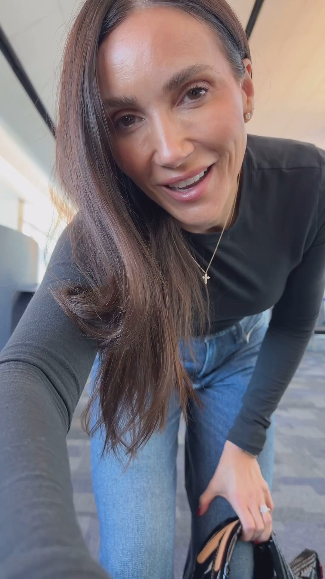 Viral sweatpant jeans 🚨 These are sweatpants 😳 but look like Jeans 

#LTKGiftGuide #LTKHoliday #LTKTravel