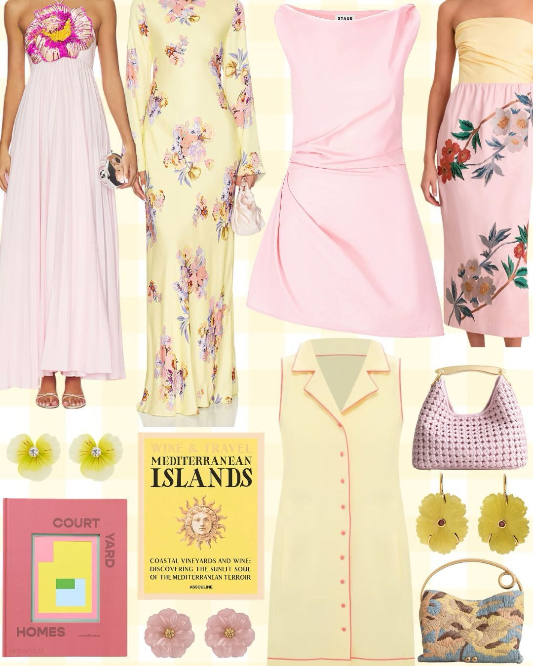 Refresh your wardrobe for a spring event or vacay- or your home! 🩷💛