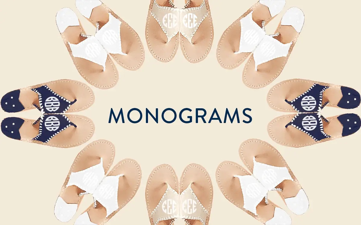 New Monogram Sandal | Jack Rogers