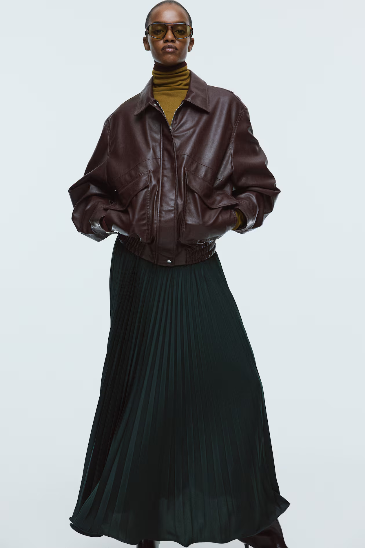 Maxifalda plisada | H&M (FR, IT, ES, PT, BE)