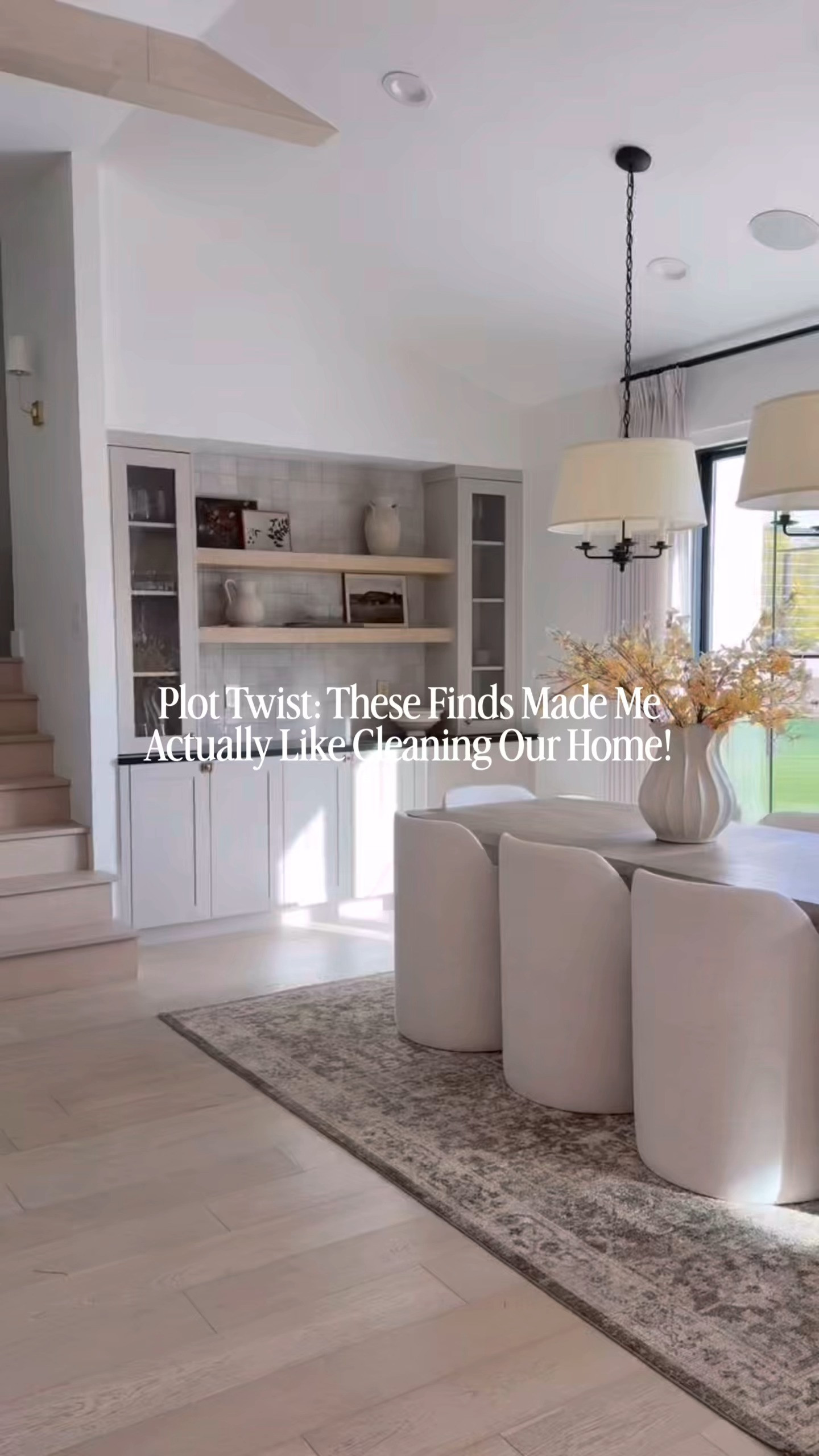As a mom of 3, I feel like I’m constantly cleaning something. So if a product saves me time, works better, or makes the job less annoying, I’m game.
The silicone broom is a game changer for pet hair and crumbs, the cordless handheld vacuum handles all the little messes before they become big messes, the sanitizer gives me peace of mind, and the steam cleaner makes cleaning feel way more enjoyable.
 

 