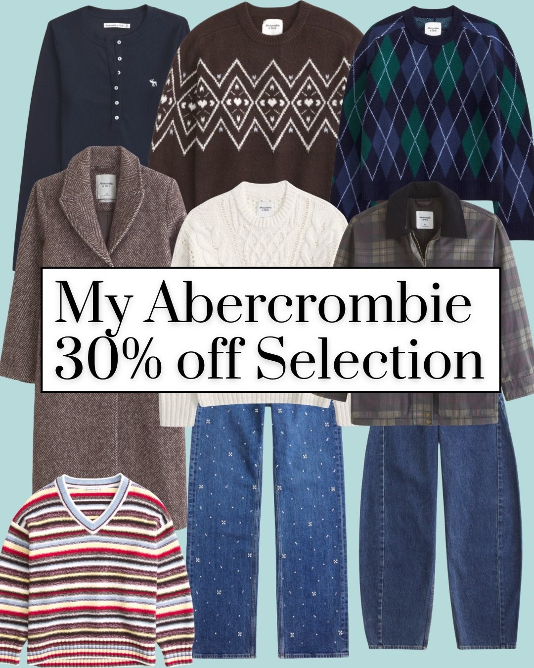 As. There’s 30% off everything at Abercrombie right now and my code AFHISCOX gets an extra 15% off everything in stores and online at checkout from 11/24/25-12/1/25 in UK/EU. Excludes clearance and gift cards. See details online. 

#LTKCyberWeek #LTKuk #LTKsale