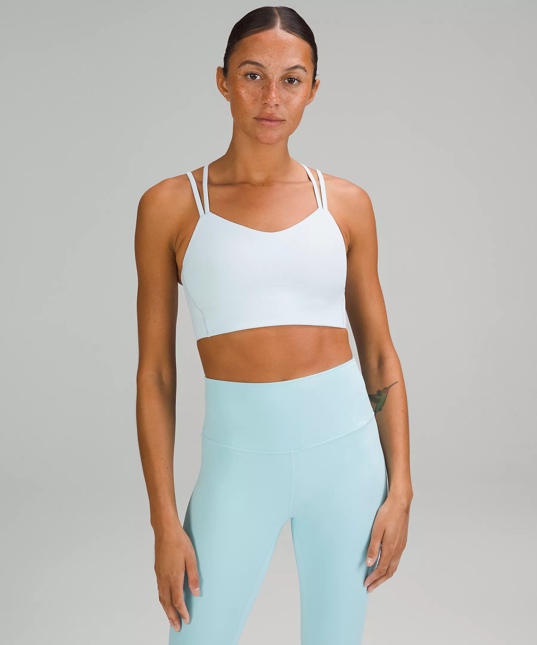 Like a Cloud Ribbed Longline Bra Light Support, B/C Cup | lululemon (CA)