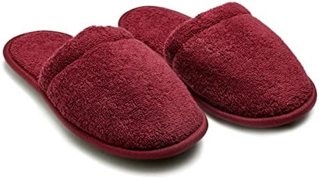 Arus Men's Cotton Slippers Turkish Terry Cloth for Spa and Bath | Amazon (US)