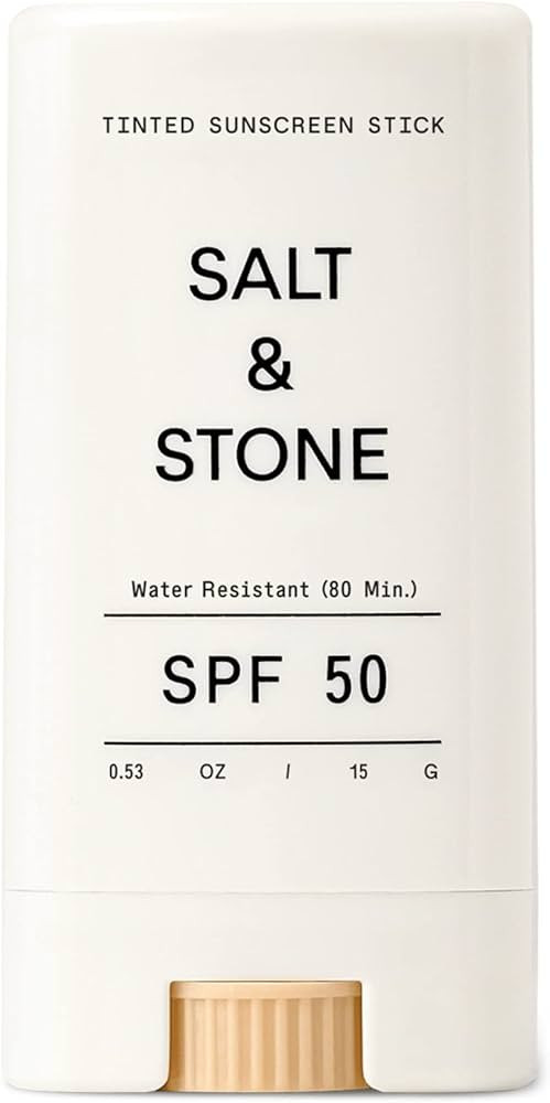 SALT & STONE SPF 50 Tinted Sunscreen Stick | Made with Non-Nano Zinc Oxide | Broad Spectrum Sun Prot | Amazon (US)