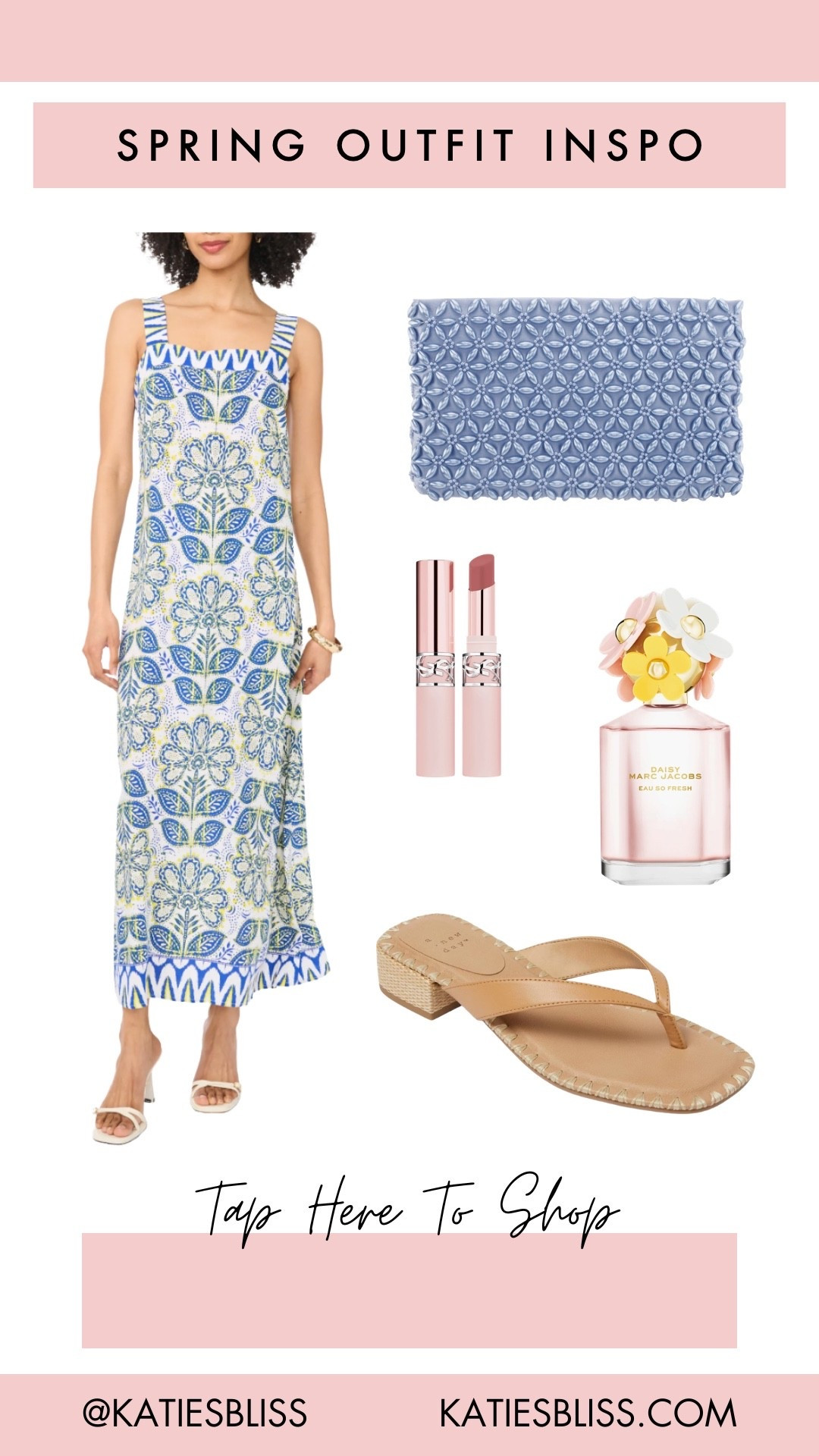 Spring outfit inspo 💐

Spring. Floral. Clutch. Beaded bag. Sandals. Summer. Travel. Perfume. Lipstick. Ysl.

#LTKSeasonal #LTKTravel