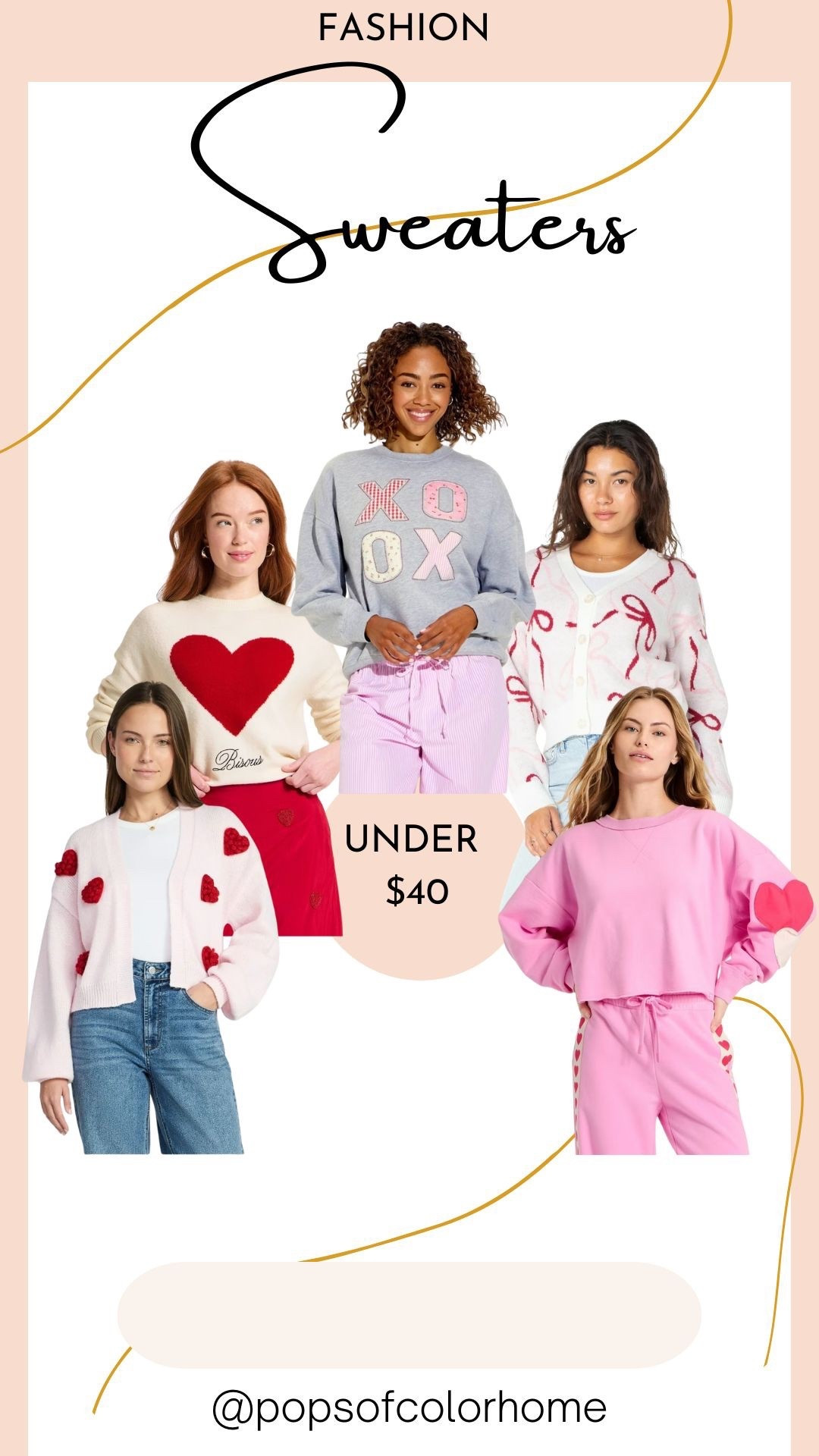 Cute and cozy Valentine’s Day sweaters under $40

#LTKPetite #LTKMidsize #LTKValentine