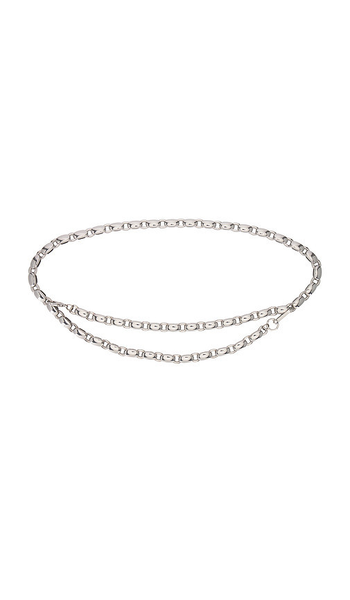 B-Low the Belt Etta Chain Belt in Silver. Size all. | Revolve Clothing (Global)