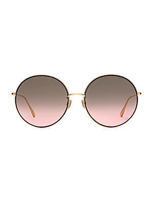 DiorSociety2F 60MM Round Sunglasses | Saks Fifth Avenue
