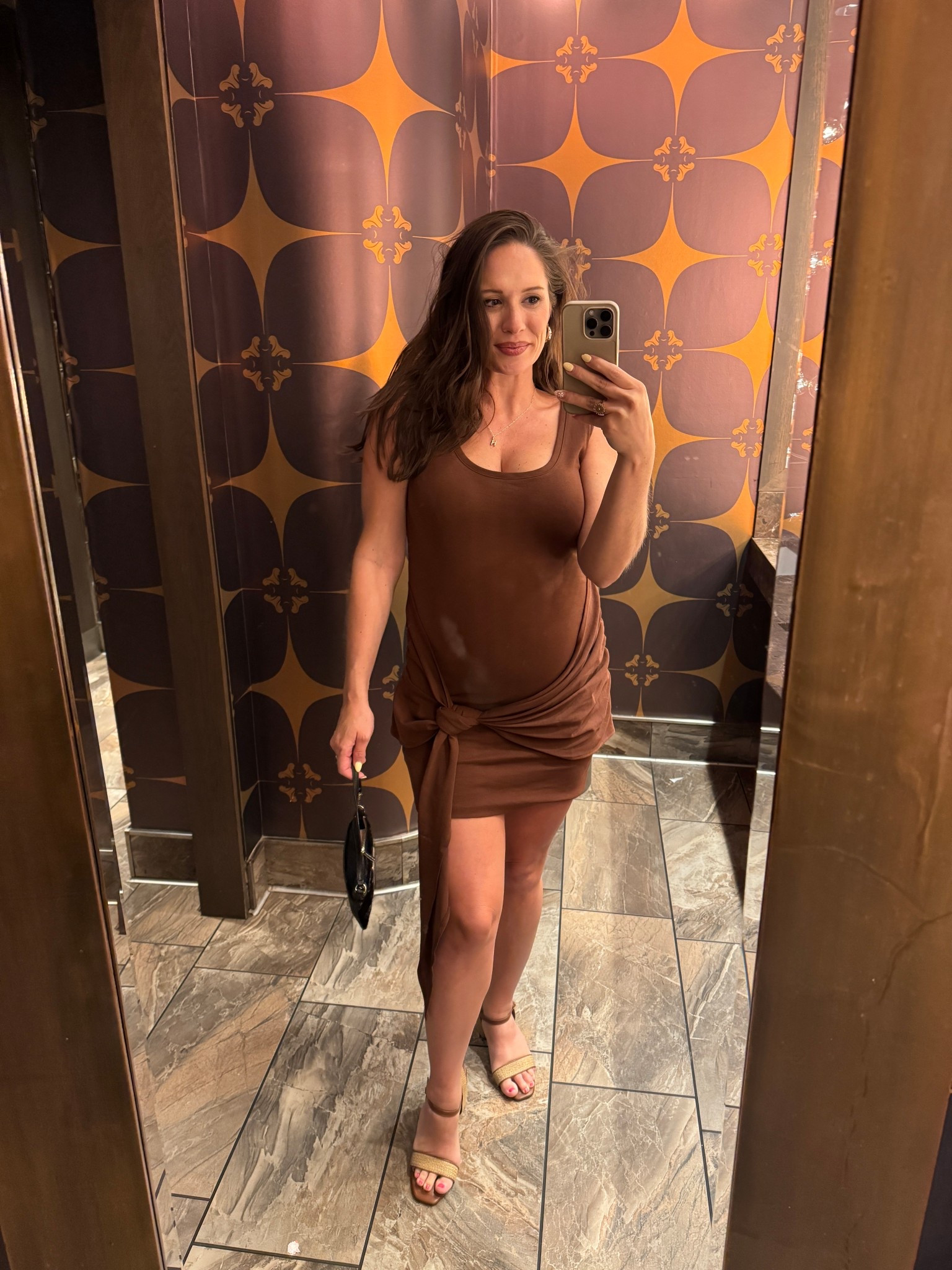 Felt like a million bucks in this dress for a swanky date night in DC at 23weeks pregnant! Not maternity but fits so fun. Wearing a US10.


#LTKBaby #LTKMidsize #LTKBump