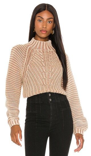 Free People Sweetheart Sweater in Sand Castle - Taupe. Size XS (also in L). | Revolve Clothing (Global)