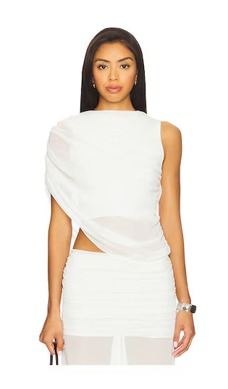 x REVOLVE Leo Top in Ivory | Revolve Clothing (Global)