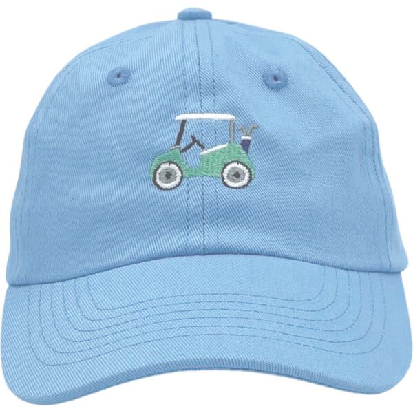 Golf Cart Baseball Hat, Birdie Blue - Bits & Bows Hats, Scarves & Gloves | Maisonette | Maisonette