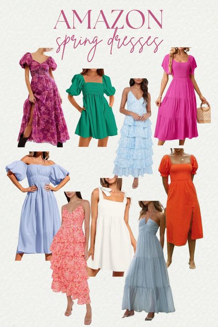 Affordable Spring Amazon Dresses!

#LTKwedding #LTKSeasonal #LTKstyletip