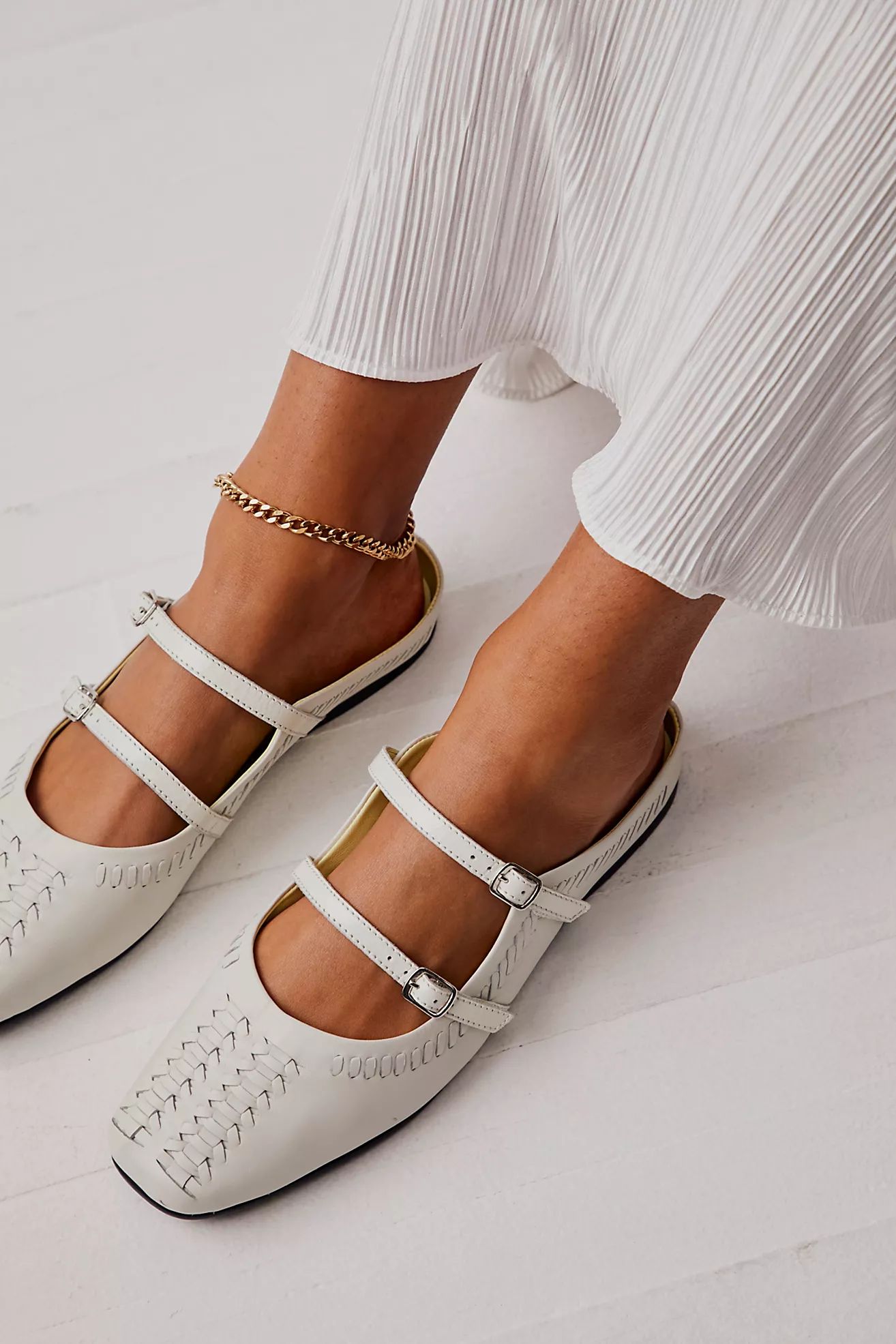 Diana Double Strap Flats | Free People (Global - UK&FR Excluded)