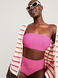 High-Waisted Bikini Swim Bottoms for Women | Old Navy (US)