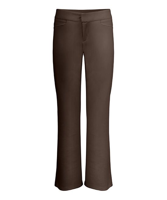 Lily Women's Casual Pants BRN - Brown Bootcut Pants - Women & Plus | Zulily