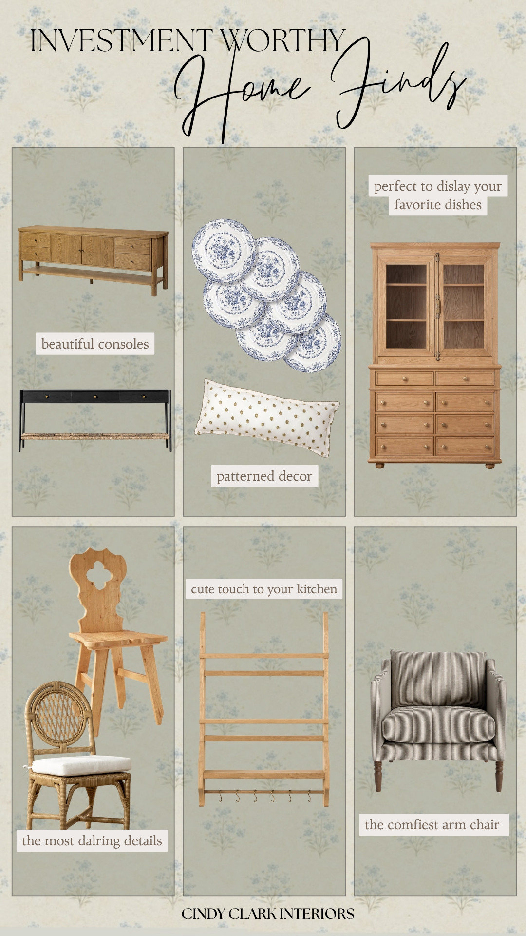 The gorgeous home finds are definitely worth your investment! I especially love the plate rack from McGee & co!

home decor, interior design

#LTKmomlife #LTKOver40 #LTKHome