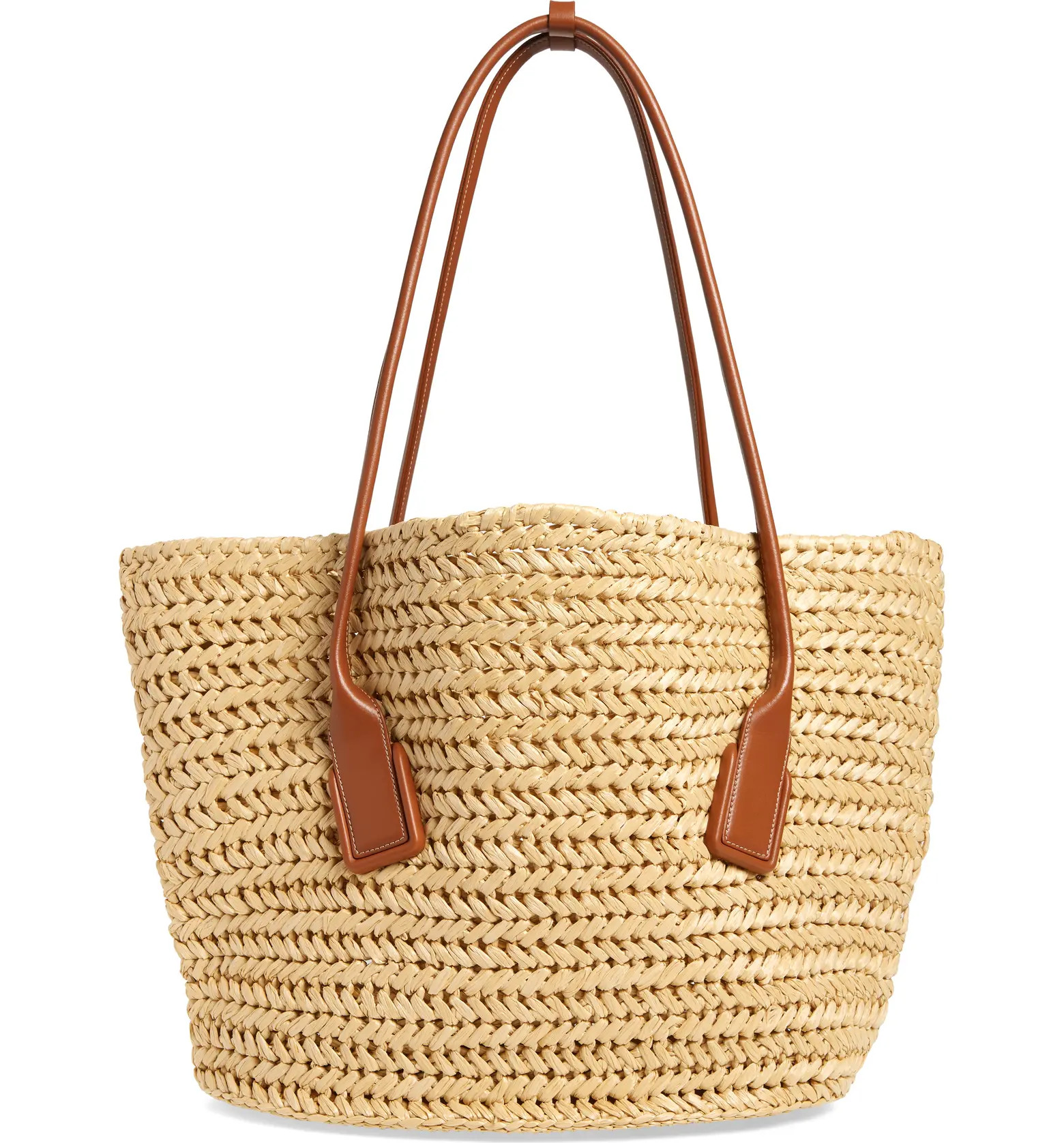 Medium Arco Crochet Raffia Tote | Nordstrom