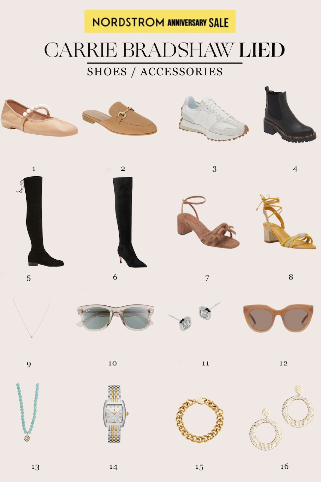 My favorite picks in the show and accessory categories in the #NSale! 

#LTKxNSale #LTKSaleAlert