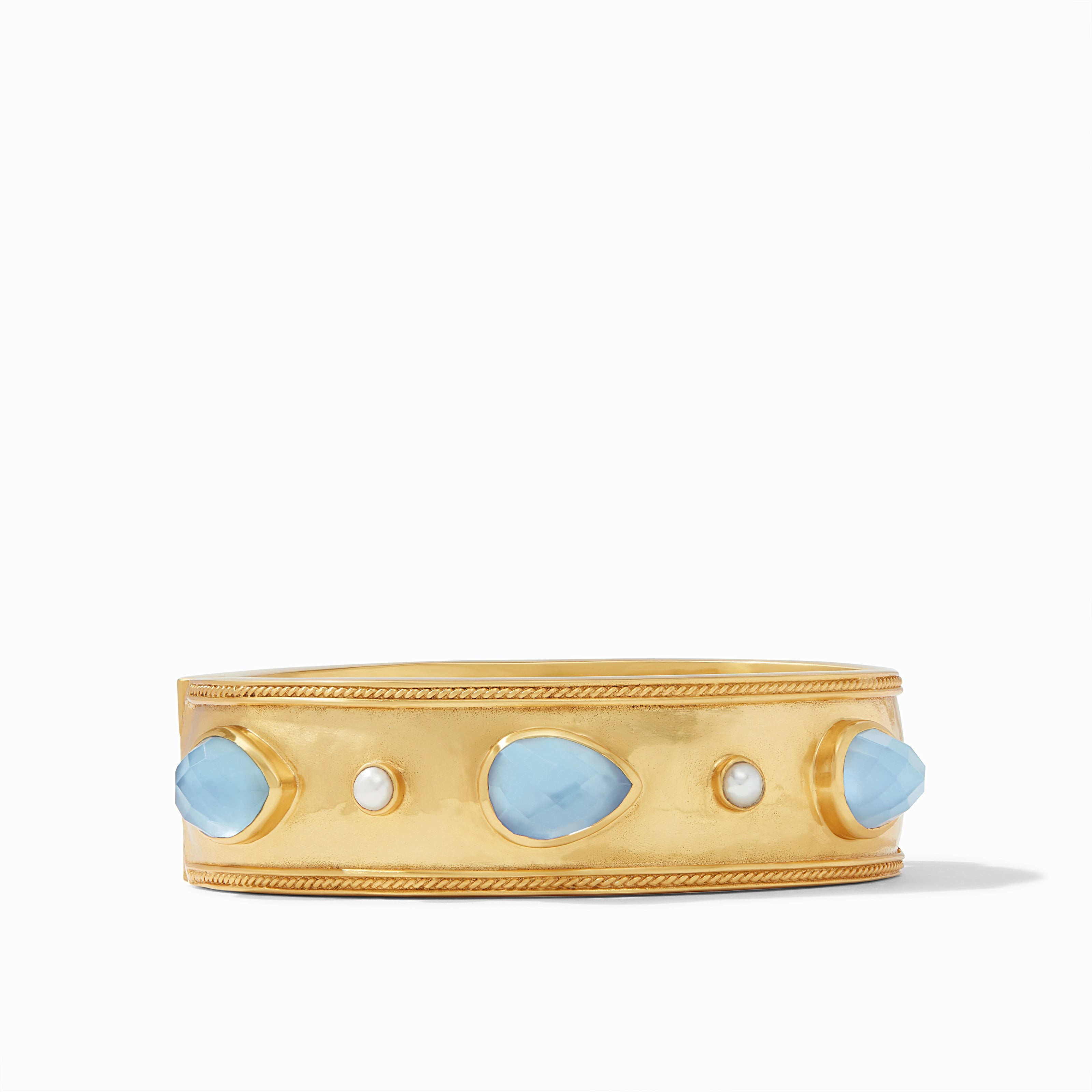 Cassis Statement Hinge Bangle | Julie Vos