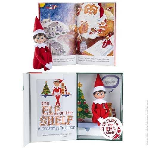 The Elf on the Shelf: A Christmas Tradition - Girl Scout Elf with Blue Eyes - Includes Artfully Illustrated Storybook, Keepsake Box and Official Adoption Certificate | Amazon (US)