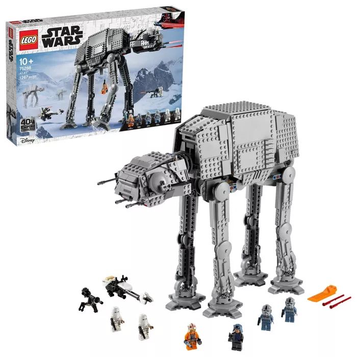 LEGO Star Wars AT-AT Building Kit, Awesome AT-AT Walker Building Toy for Creative Play 75288 | Target