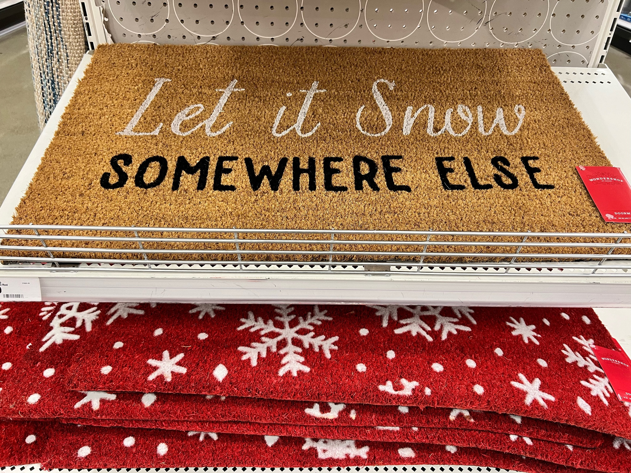 The best winter door mat! 
Target, home decor, Christmas, holiday decor 

#LTKFindsUnder50 #LTKHoliday #LTKSeasonal