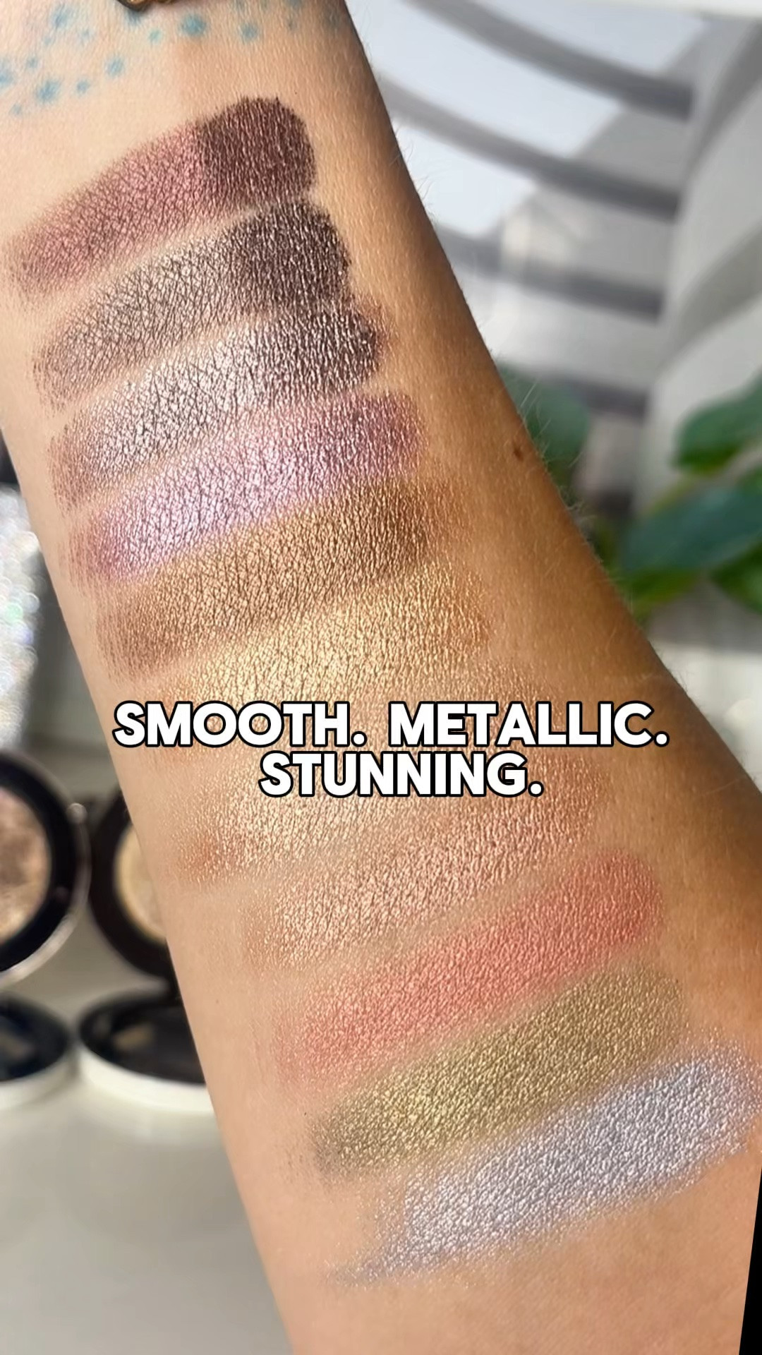 MAKE Beauty Multichromatic Eyeshadows are some of my most-worn shadows for a reason. From a soft shimmer to a reflective foiled finish, these shades create beautiful dimensional eye looks with zero fallout.

#makebeauty #makebeautyeyeshadow #eyeshadow #beautyover40

#LTKBeauty #LTKOver40