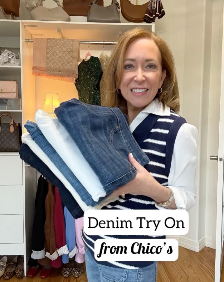 5 different Jean silhouettes to try on today all from Chicos. 

What style do you like to wear?

For reference I am 5’0 wearing a 00P in each one *no alterations.



#LTKPetite #LTKootd #LTKOver40