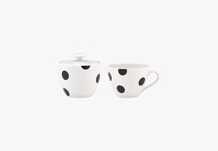 Deco Dot Sugar & Creamer Set | Kate Spade (US)