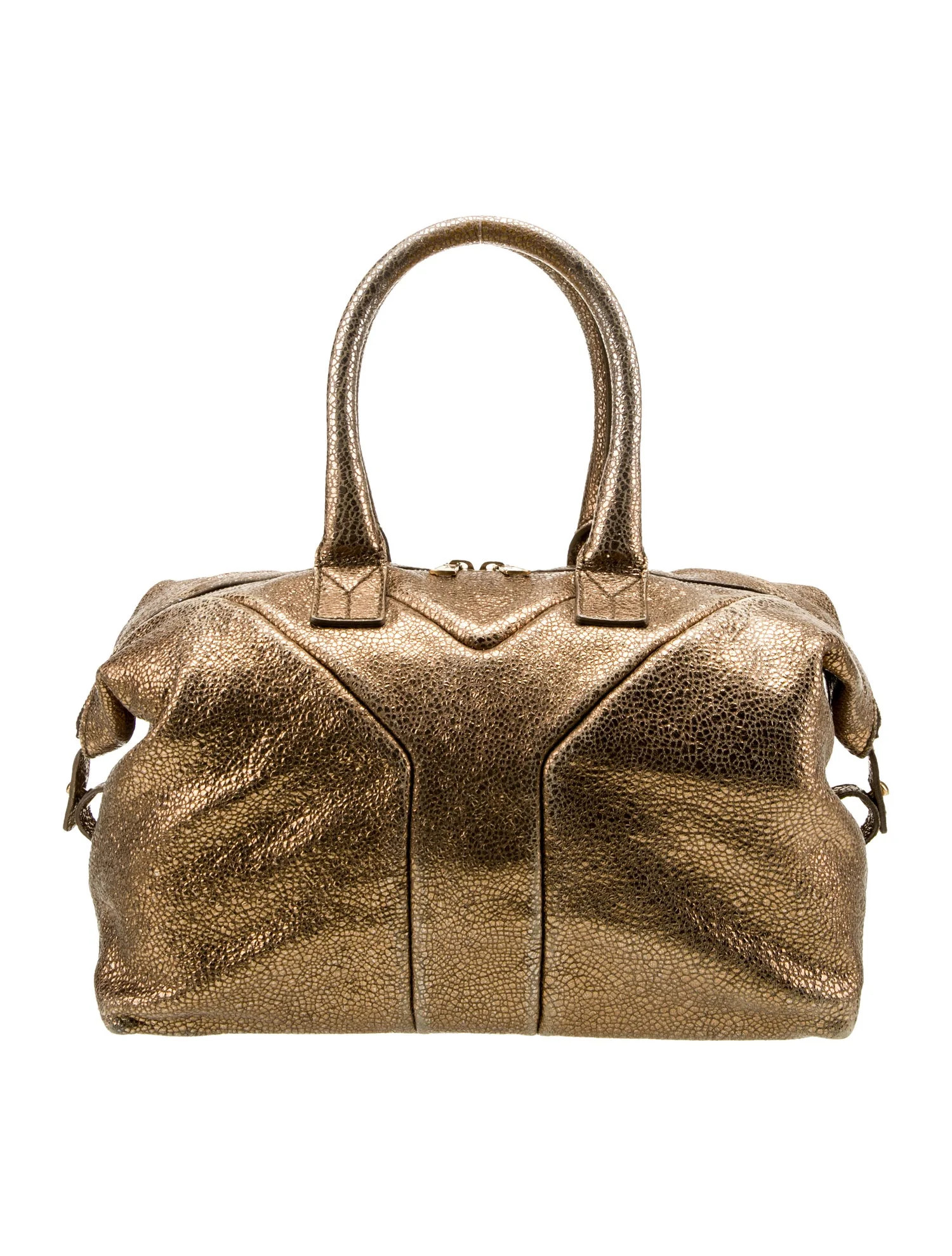Leather Top Handle Bag Vintage | The RealReal