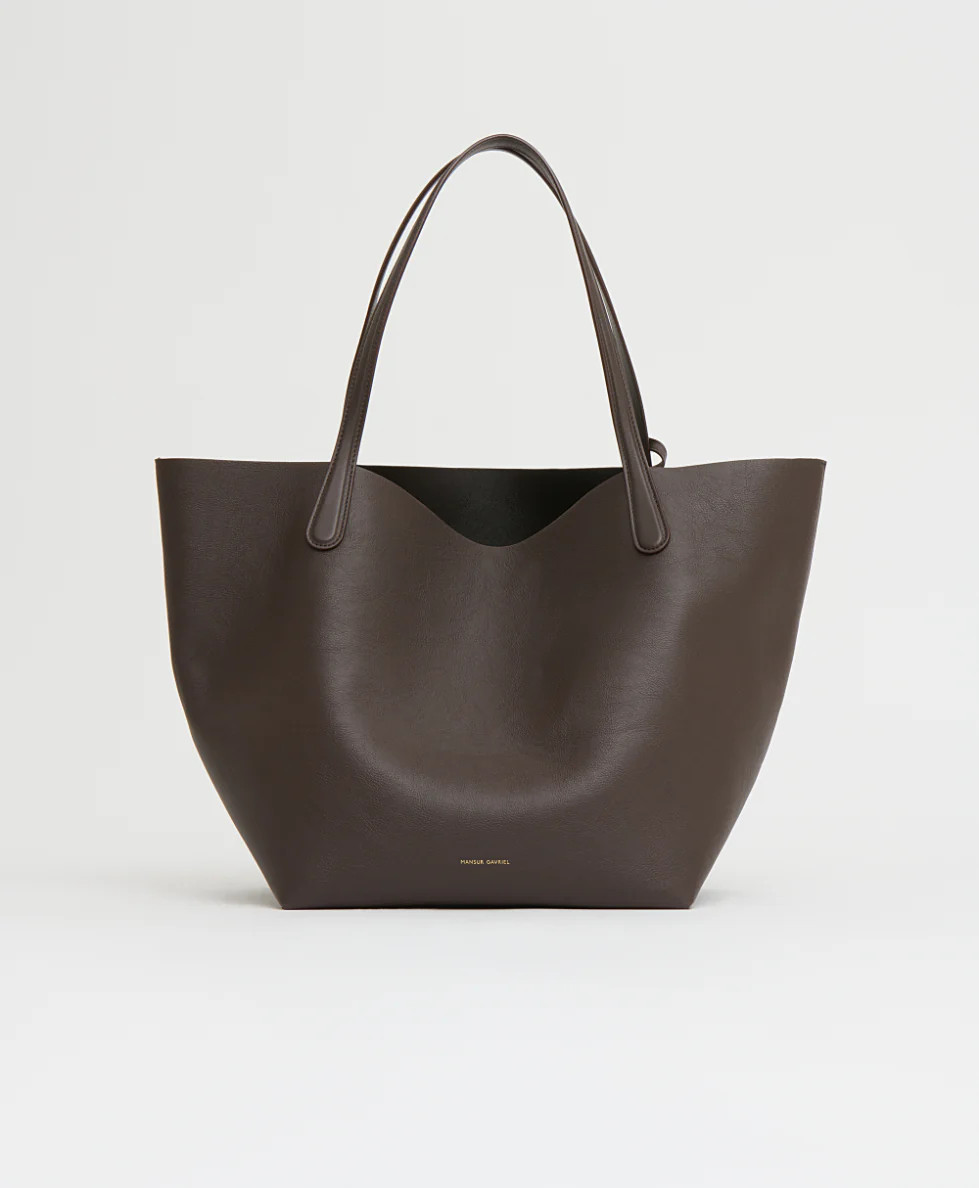 Everyday Soft Tote - Ebony/Black | MANSUR GAVRIEL