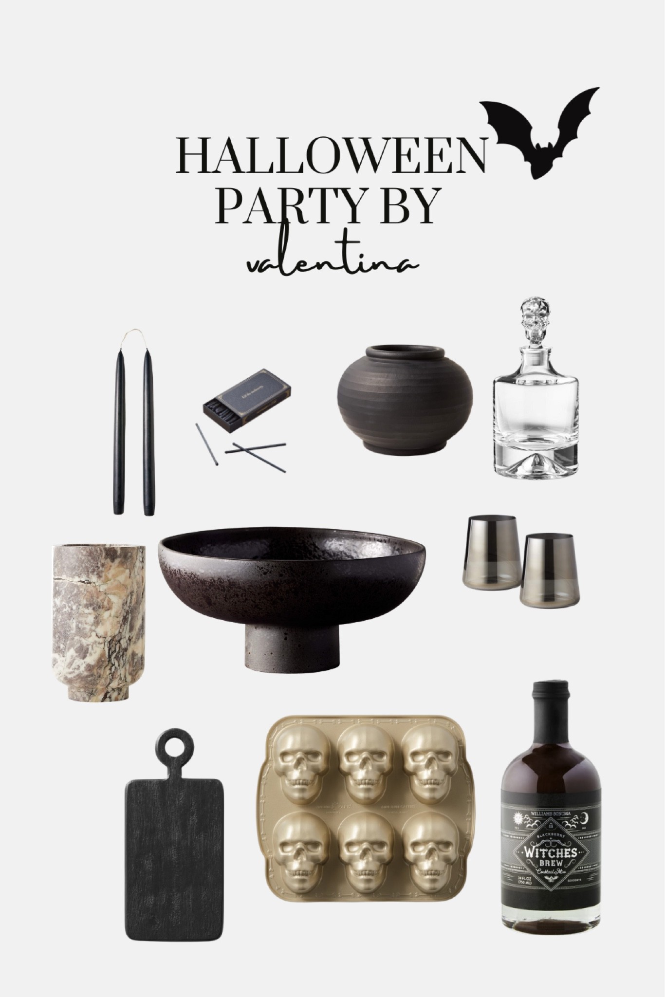 What do you get when you combine spooky, lots of black and a timeless elegance? Halloween at the House of Valentina!

#LTKhome #LTKSeasonal #LTKstyletip