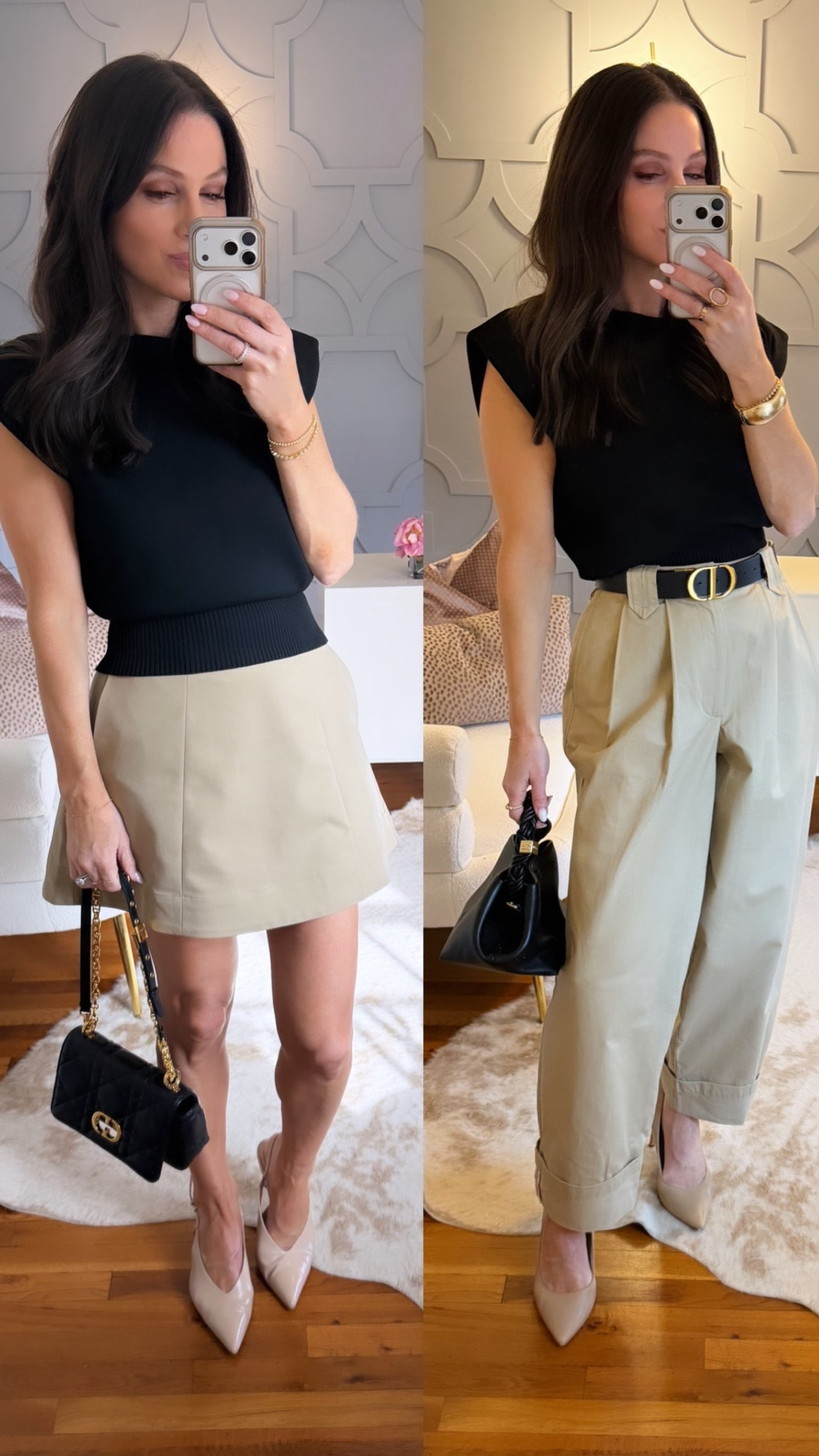 This top was a best-seller last week so another idea to style it! I did true to size in the top, the skirt, and sized down one in the pants!

#LTKootd