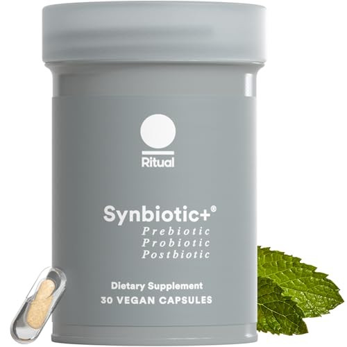 Ritual Synbiotic+ Probiotic, Prebiotic, Postbiotic, 3-in-1 Supplement for Gut Health and Digestiv... | Amazon (US)