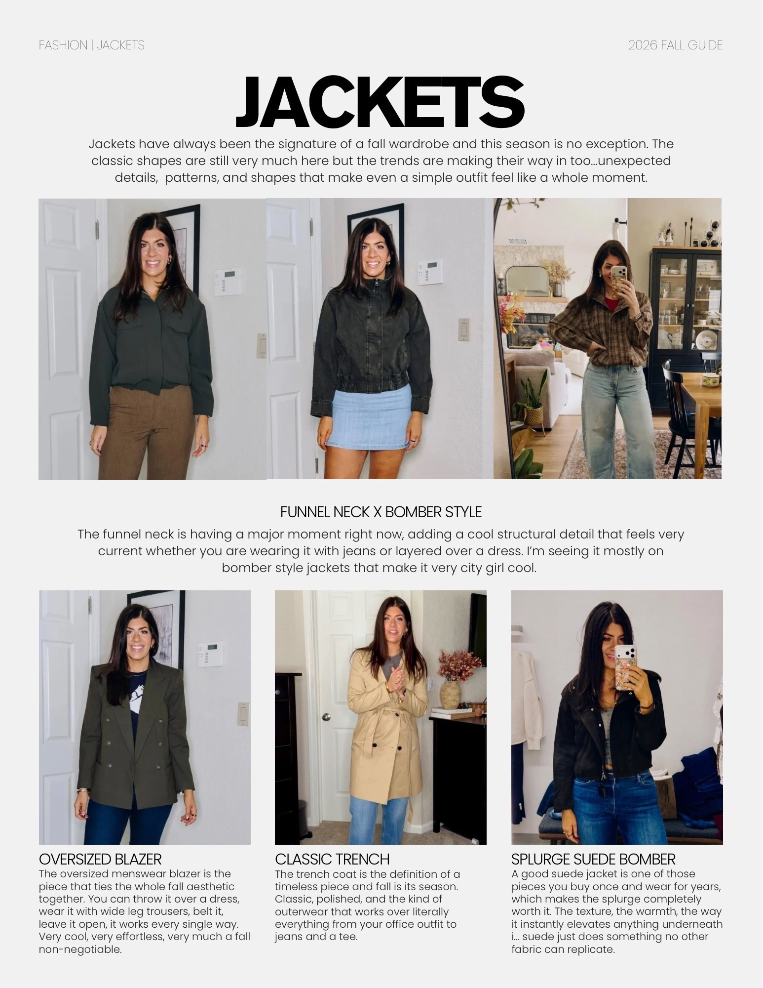 Fall guide to jackets I'm loving! 

midsize, trendy fall, fall fashion, midsize fall fashion, fall jackets, midsize fall jackets,

#LTKootd #LTKSeasonal #LTKMidsize
