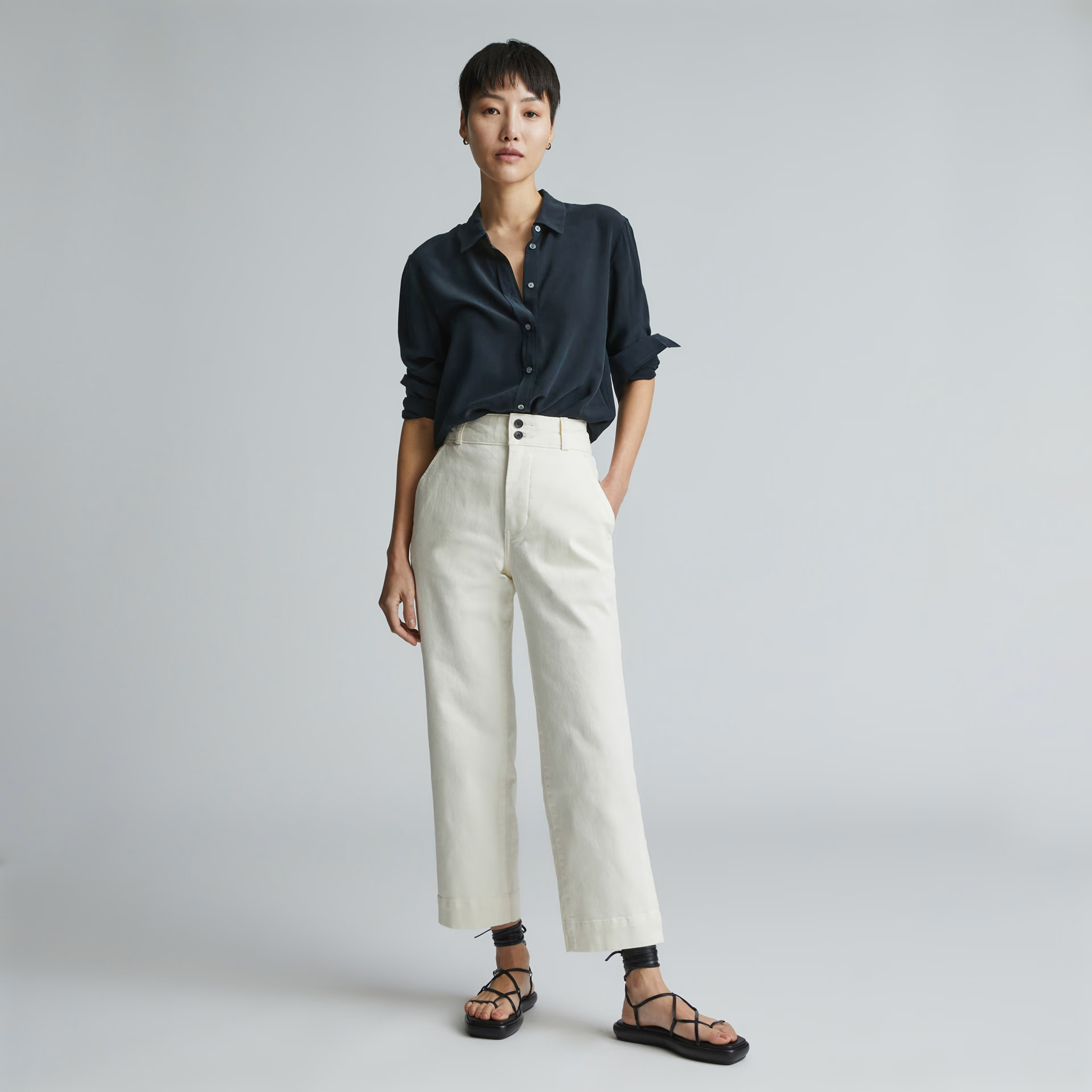 The Organic Straight-Leg Pant | Everlane