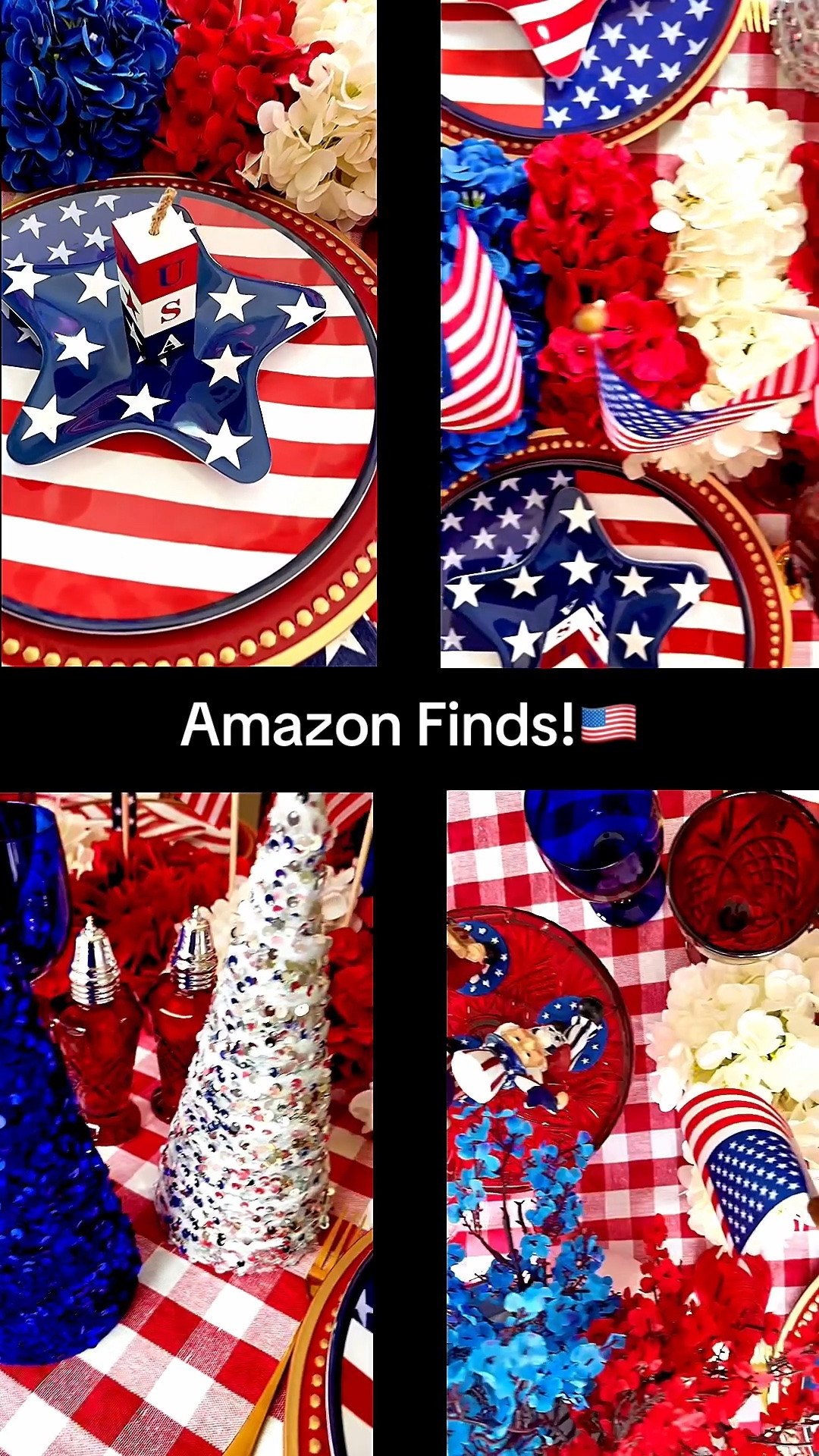 Amazing patriotic finds from Amazon! How fun are all of these! So perfect for Memorial Day and Fourth of July entertaining. 🇺🇸👏

#LTKSeasonal #LTKHome