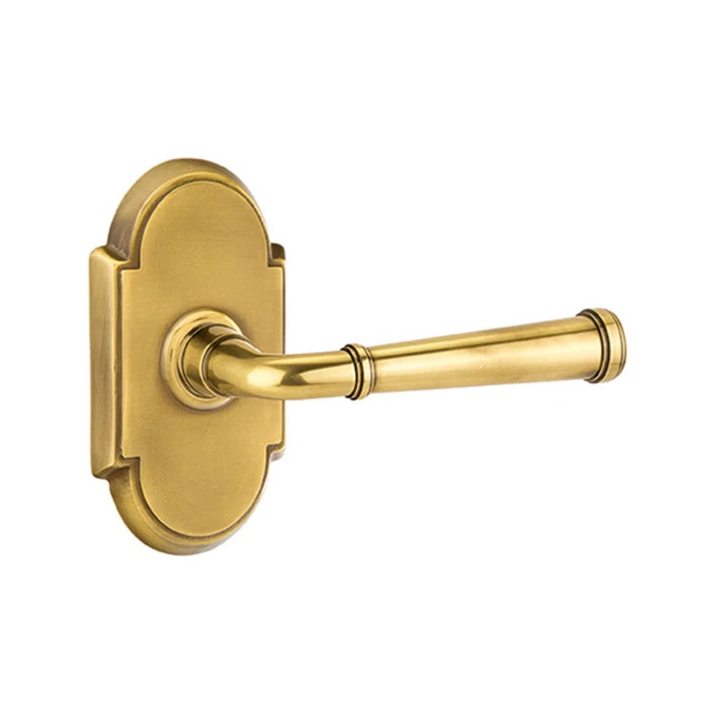 Merrimack Passage (Hall & Closet) Door Lever with Rosette | Wayfair North America