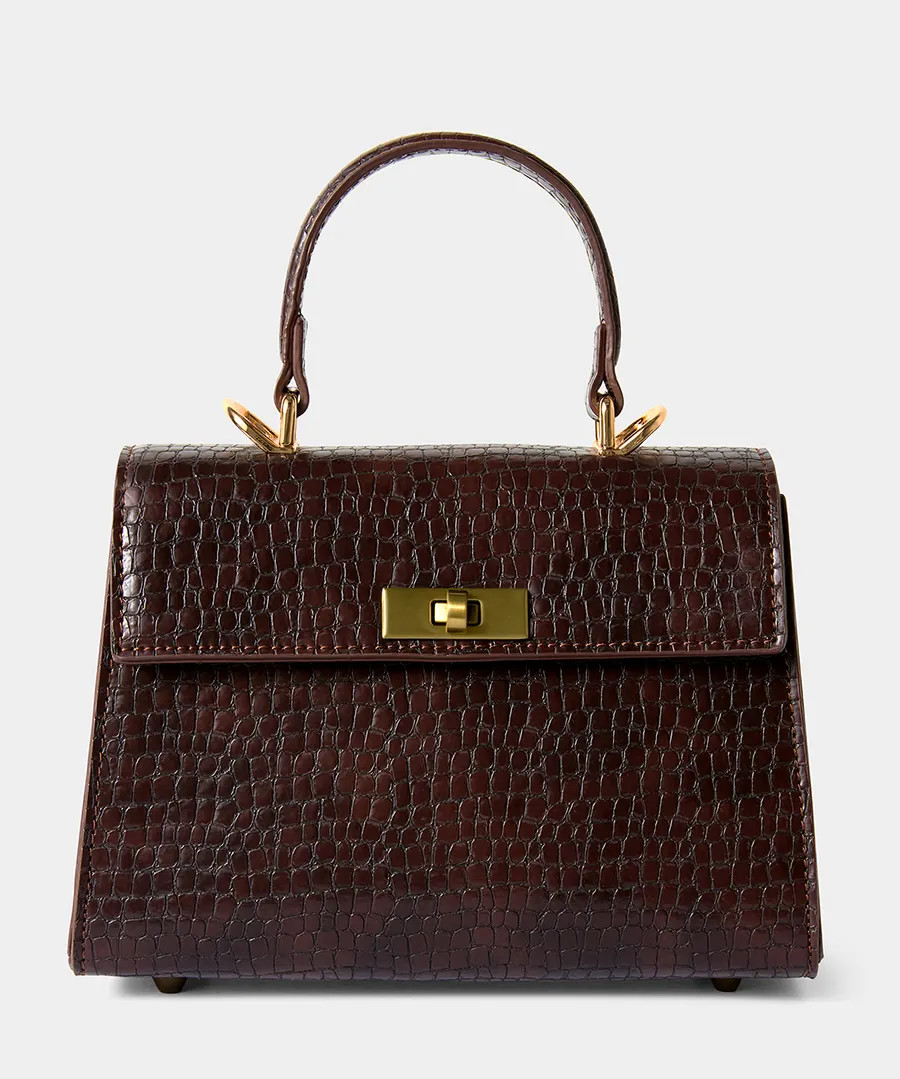 Victoria Croc Crossbody Bag | Joe Browns