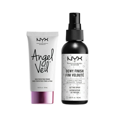 ($25 Value) NYX Professional Makeup Satin Finish Prep & Set Duo | Walmart (US)