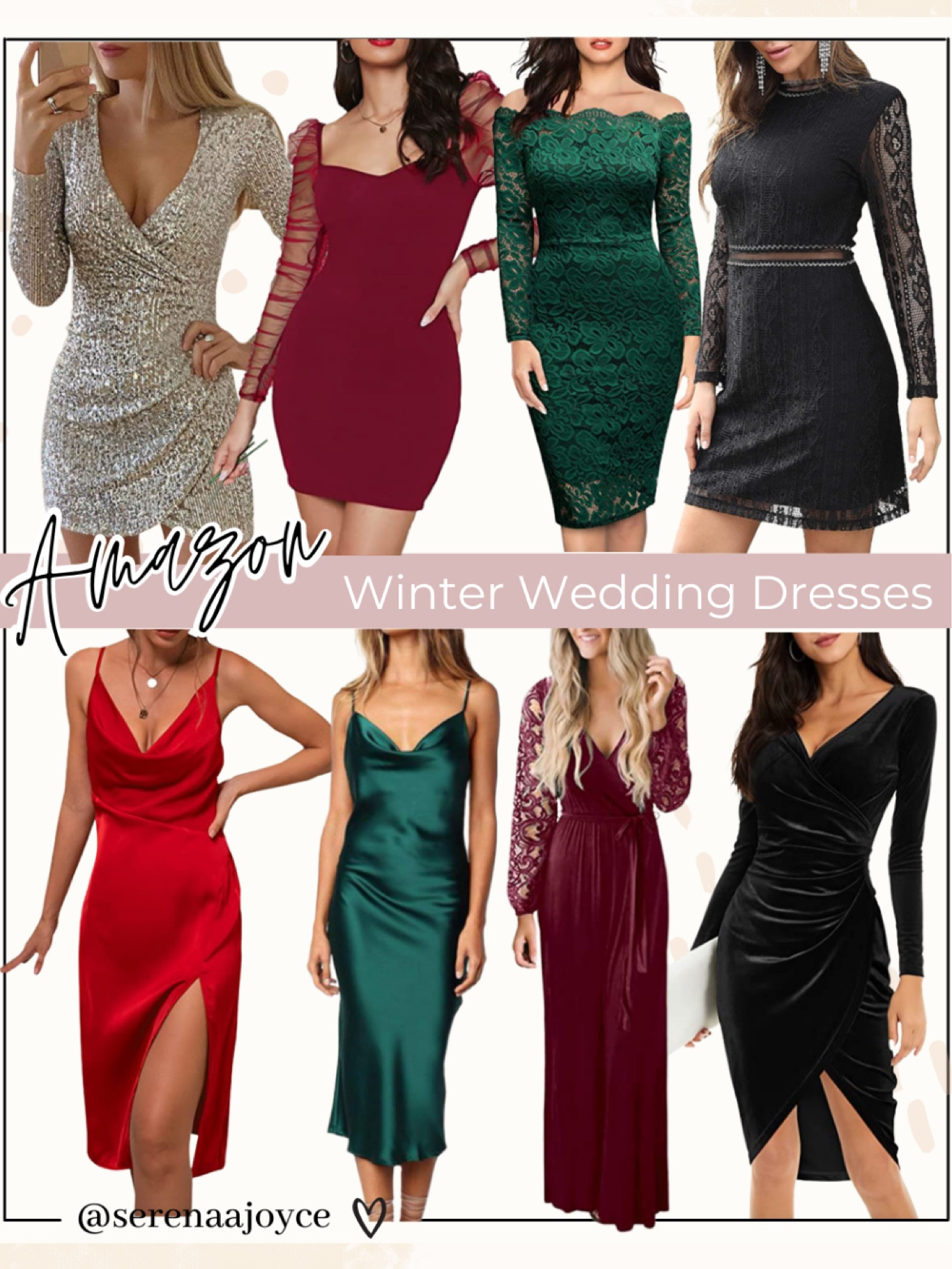 Wedding guest dresses, winter wedding guest dress, holiday dresses, amazon wedding guest dresses

#LTKHoliday #LTKwedding #LTKunder50