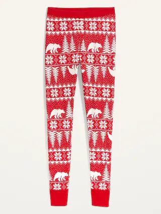 Thermal-Knit Pajama Leggings for Women | Old Navy (US)