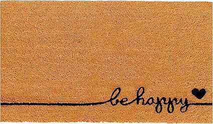 THEODORE MAGNUS Natural Coir Doormat with Non-Slip Backing - 17 x 30 - Outdoor/Indoor - Welcome M... | Amazon (US)