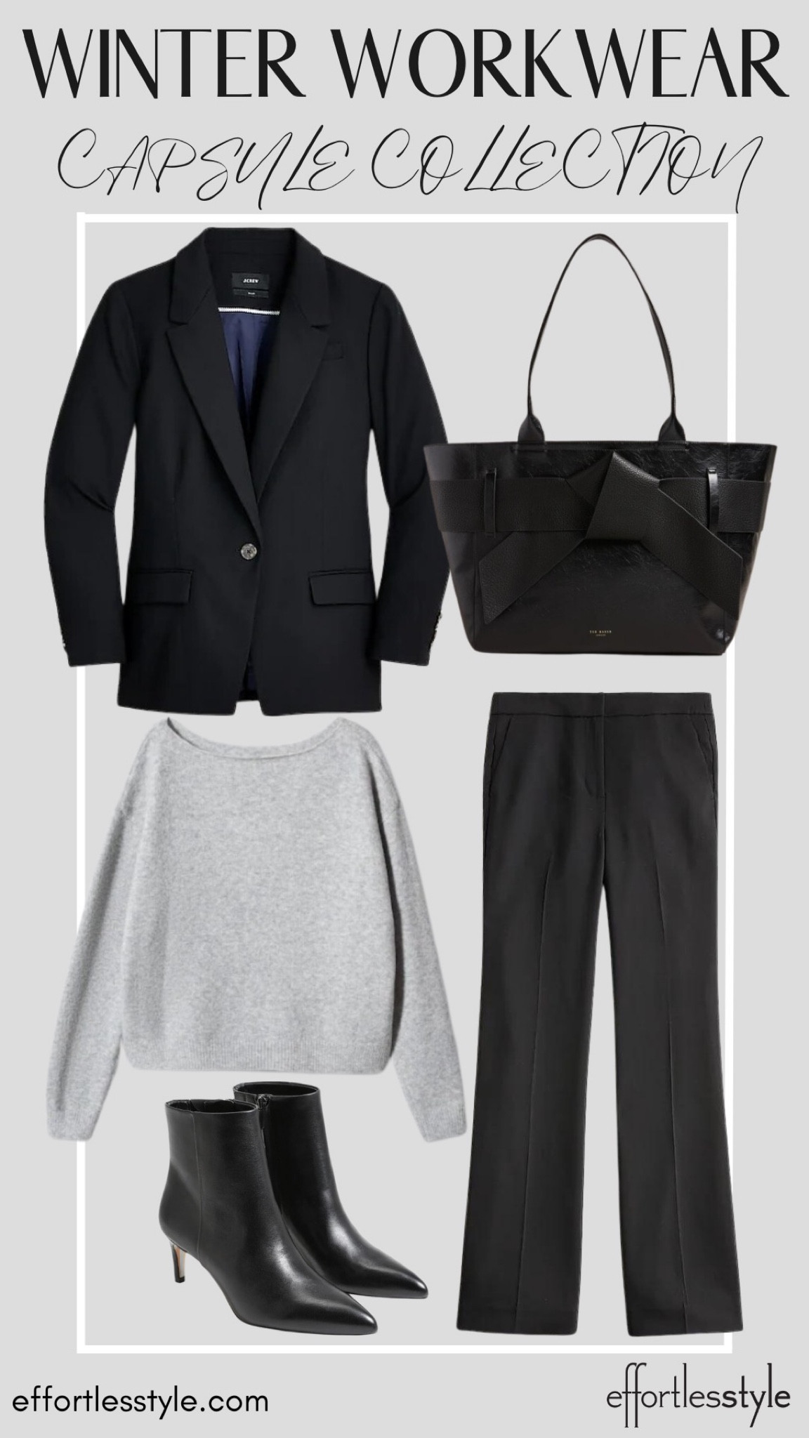 Layer a textured sweater under your black suit for a different vibe!

#LTKSeasonal #LTKworkwear #LTKstyletip