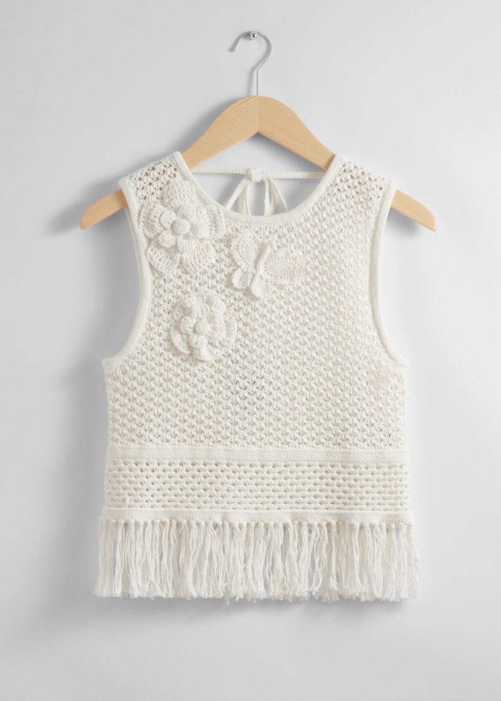 Crocheted Fringe Tank Top | & Other Stories - US