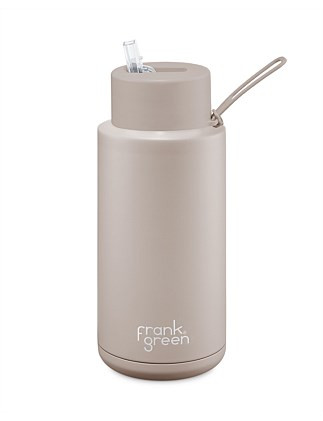ULTIMATE CERAMIC REUSABLE BOTTLE W STRAW LID 1L MOON DUST | David Jones (Australia & New Zealand)