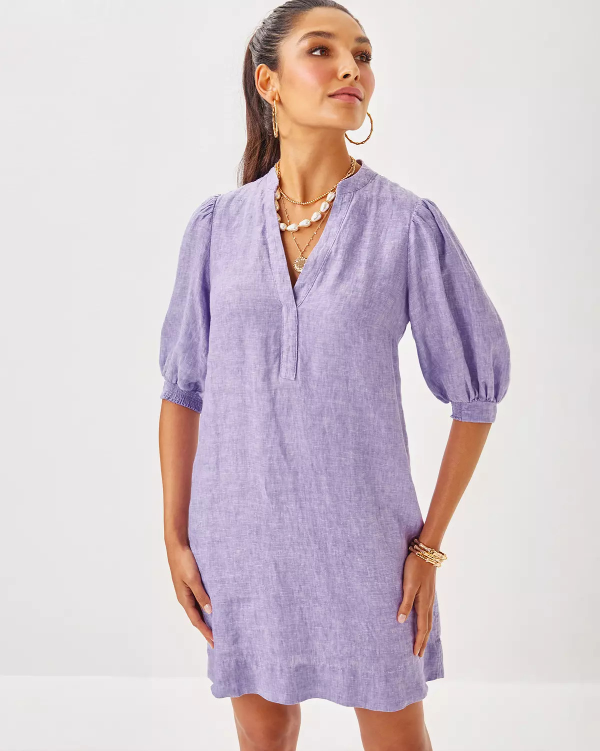 Mialeigh Linen Dress | Lilly Pulitzer